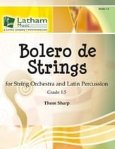Bolero de Strings Orchestra sheet music cover